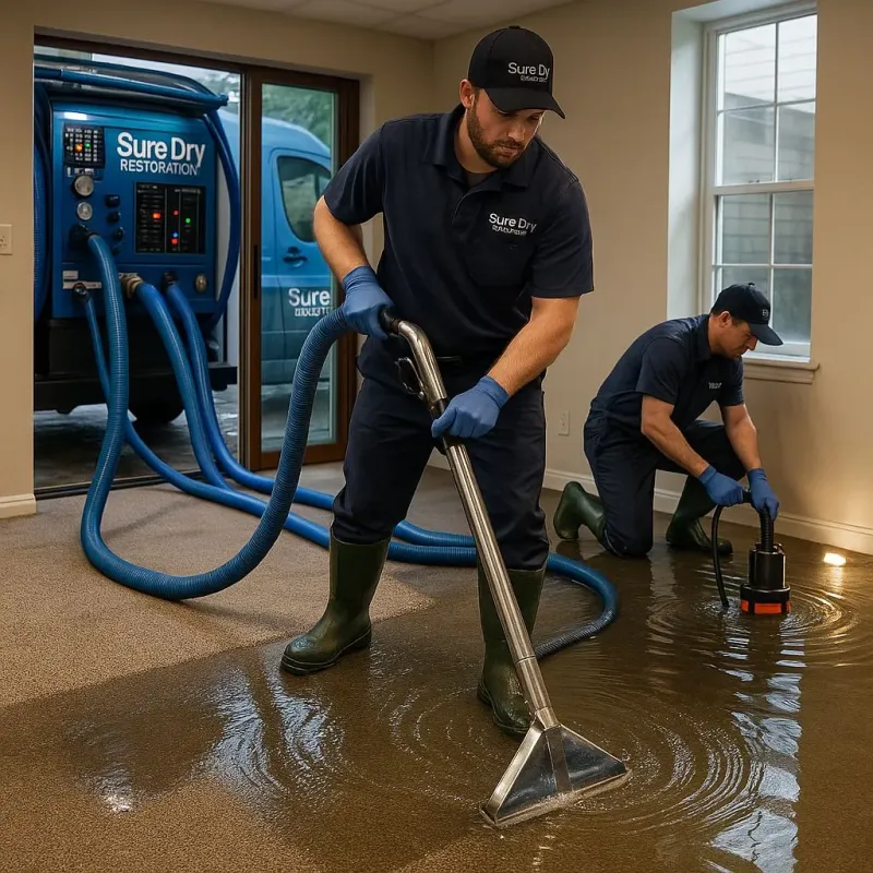 Water Extraction and Removal process in Mims, FL